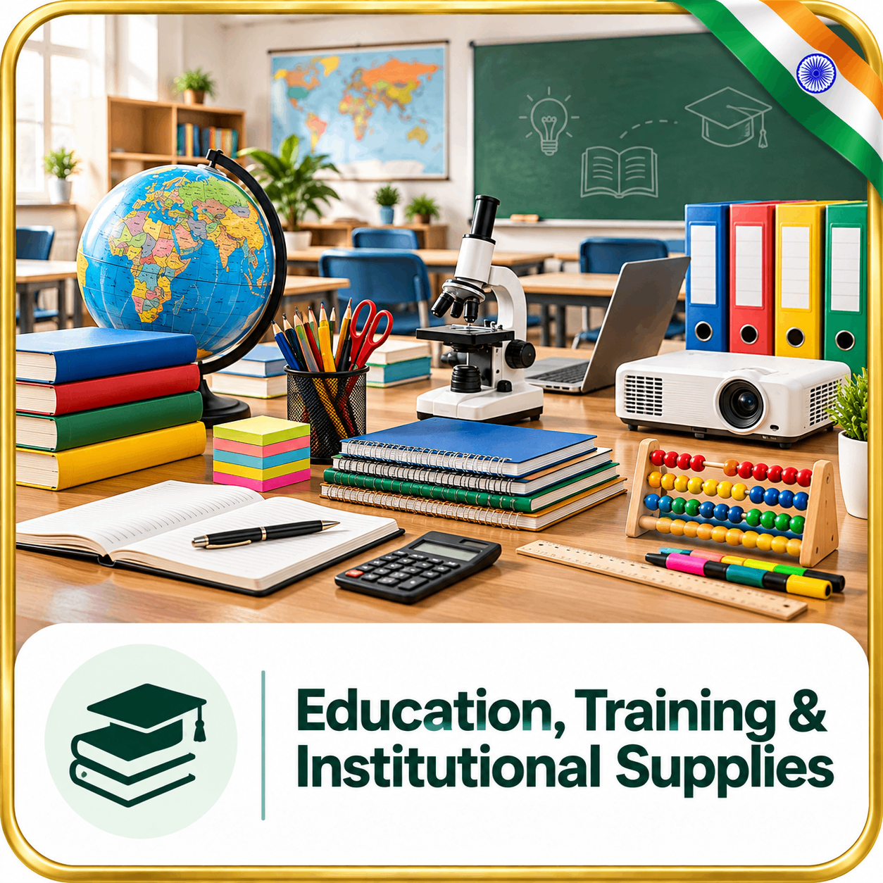 Education, Training & Institutional Supplies