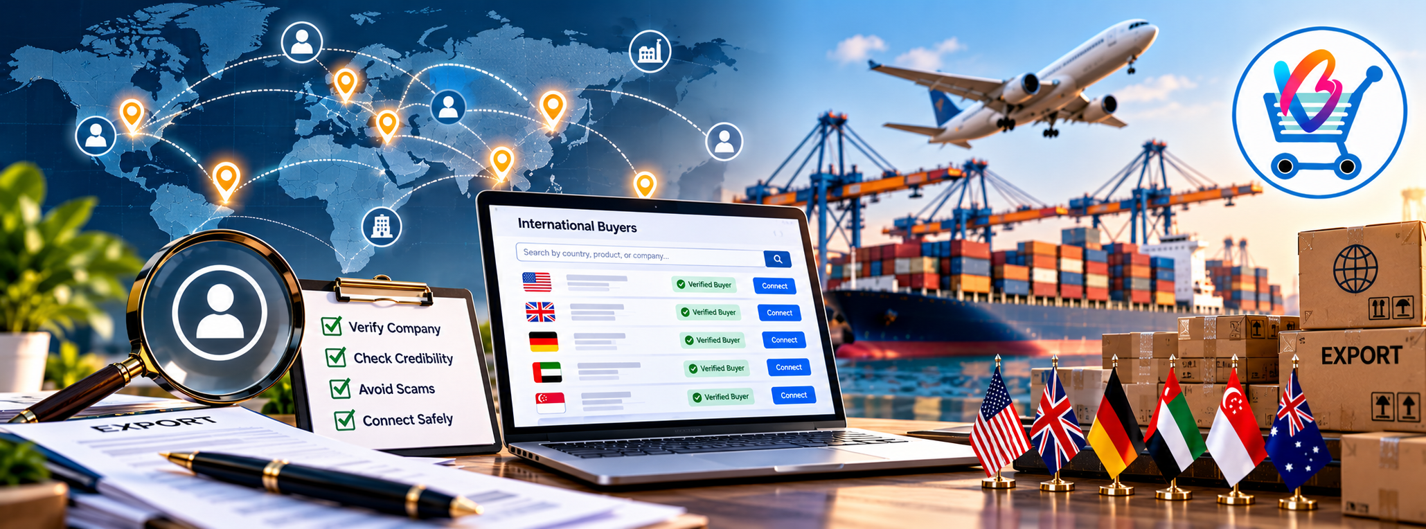 How Indian exporters can find and verify genuine overseas buyers