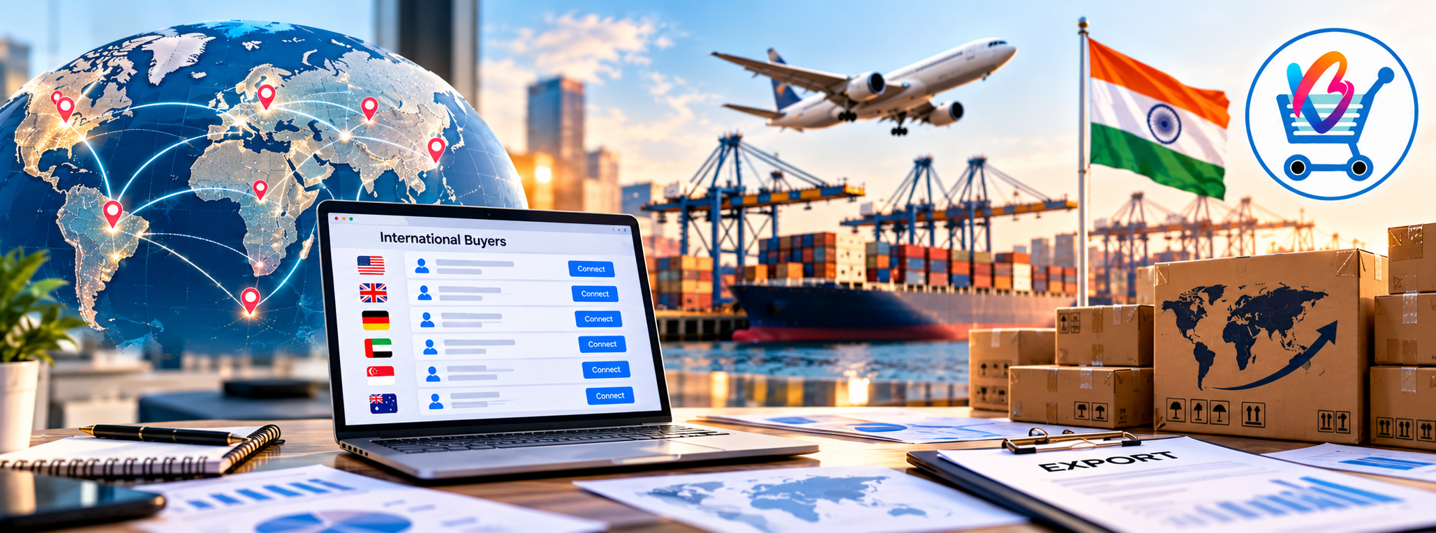 How to Find International Buyers for Export from India - BulkVyapar Business Insights